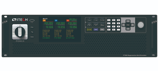 新品 艾德克斯 IT7900系列 回馈式电网模拟器