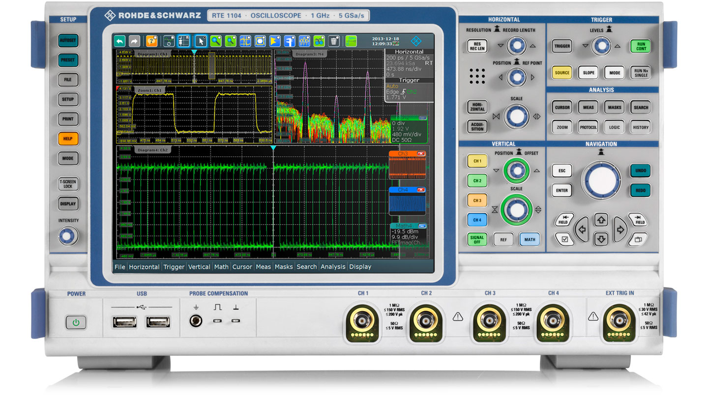 R&S RTE1000混合域分析示波器