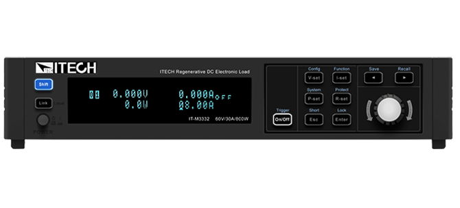 艾德克斯 IT-M3300系列 回馈式直流电子负载
